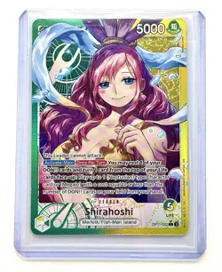 Shirahoshi OP11-022 Alt Art Holo Foil Leader - One Piece TCG - Image 1