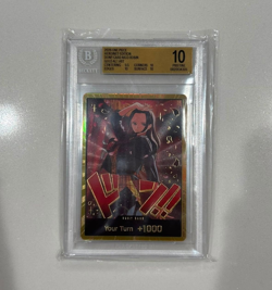Bandai One Piece Nico Robin Don!! Heroines Edition Foil Gold BGS 10 (2026) 001 - Image 1