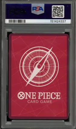 One Piece CCG Monkey.D.Luffy BVB X One Piece Match Day '25 ST13-003 PSA 10 - Image 2