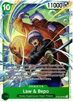 Law & Bepo ST24-004 SR Starter Deck 24: GREEN Jewelry Bonney NM - Image 1