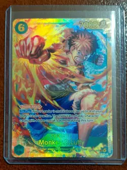 Monkey.D.Luffy (118) OP13-118 Carrying On His Will Foil - Image 1