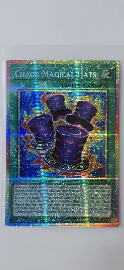 Yugioh - Chaos Origins Chaos Magical Hats CORI-EN046 Starlight Rare - Image 1