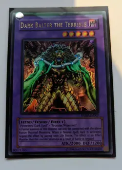 Dark Balter the Terrible HL03-EN007 Prismastic Ultra Rare Yugioh Card NM - Image 2