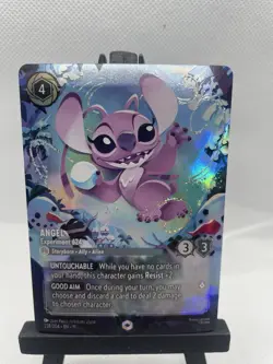 Lorcana Enchanted Angel Experiment 624 + Lilo Best Explorer Ever - Image 1