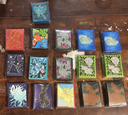16 Pokemon TCG ETB Card Sleeves Bundle, 65 Sleeves Per Pack - Image 1