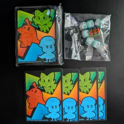 Pokemon TCG Paldea Evolved ETB Card Sleeves, Dice and Dividers - Image 1