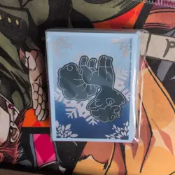Pokemon TCG Silver Tempest ETB Alolan Vulpix Card Sleeves 65 Sleeves - Image 1