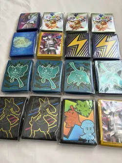 Pokemon ETB Card Sleeves Bundle 65 Sleeves x 16 New Sealed Pokemon TCG - Image 2