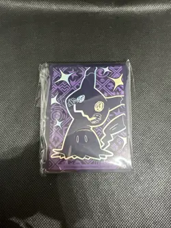 Pokemon TCG Paldean Fates ETB - Mimikyu card Sleeves - Standard Size (65 Pack) - Image 1
