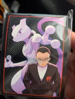 Pokemon TCG - Destined Rivals Mewtwo ETB card sleeves (1x65) sealed new Pokemon - Image 1