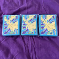 Pokemon TCG - Ascended Hero’s ETB Card Sleeves - New And Sealed X3 - Image 1