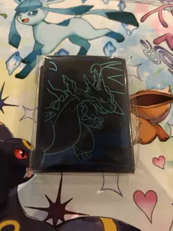 Pokemon TCG Phantasmal Flames Etb Card Sleeves Sealed Set - Image 1