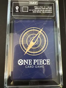 One Piece Carrying on His Will Japanese Monkey D Luffy #OP13-118 SR TAG 9 - Image 4