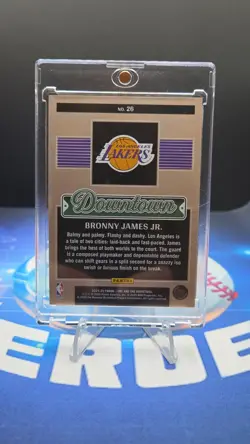 2024-25 Panini One And One Bronny James Jr. #26 RC Rookie Downtown Case Hit SSP - Image 2
