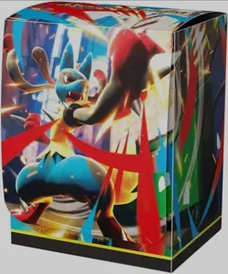 Pokemon Card Game: Deck Case Featuring Mega Lucario. Brand New Japan Edition - Image 2