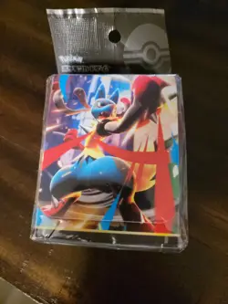 Pokemon Card Game: Deck Case Featuring Mega Lucario. Brand New Japan Edition - Image 3