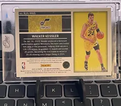 2022-23 Walker Kessler Panini One And One RC #RJA-WKS /99 Rookie Patch Auto RPA - Image 2