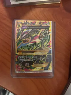 Pokemon JUMBO/Oversized Card Mega M Rayquaza EX Full Art XY 98/98 - Image 3