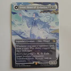 MTG Final Fantasy Venat, Heart of Hydaelyn borderless #0329 R NM never played - Image 1