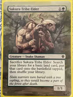 Sakura Tribe elder Commander 2015 Alter hand painted Mtg NM - Image 1