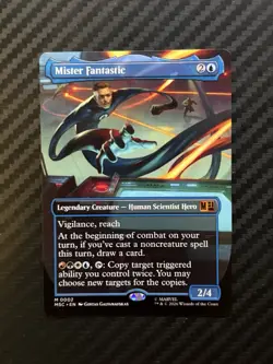 Mister Fantastic (Borderless) Commander: Marvel Super Heroes Regular - Image 1