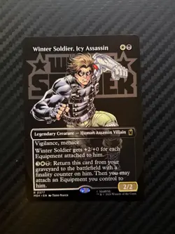 Winter Soldier, Icy Assassin (Borderless) Marvel Super Heroes Regular - Image 1