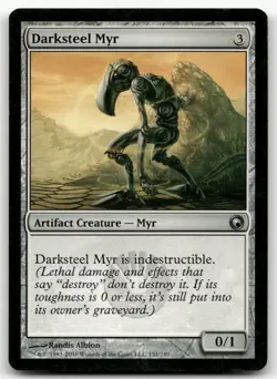 Darksteel Myr #151 (MP) Scars of Mirrodin SOM Magic MTG - Image 1