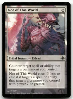 Not of This World #8 (LP) Rise of the Eldrazi ROE Magic MTG - Image 1