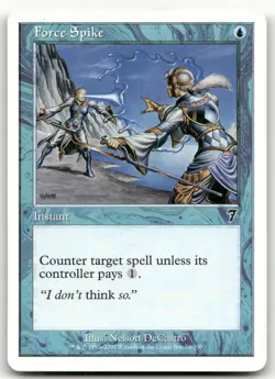 Force Spike #76 (LP) 7th Edition 7ED Magic MTG - Image 1