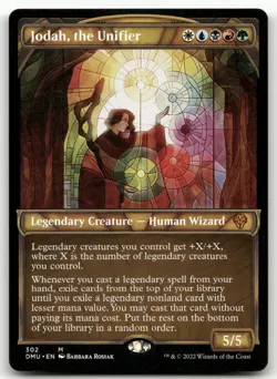 Jodah, the Unifier (Showcase) #302 (NM) Dominaria United DMU Magic MTG - Image 1