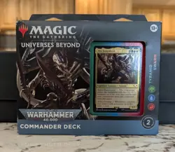 MTG Warhammer 40,000 Commander Decks Bundle 3 of 4 decks. - Image 1