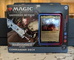 MTG Warhammer 40,000 Commander Decks Bundle 3 of 4 decks. - Image 3
