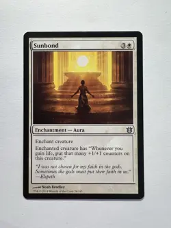 Sunbond - MTG Born of the Gods - NM - Image 1