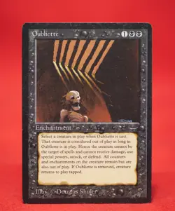 Oubliette (Light) Arabian Nights Magic The Gathering MTG 1993 - MP+ - Image 1