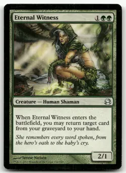 Eternal Witness #144 (LP) Modern Masters MMA Magic MTG - Image 1