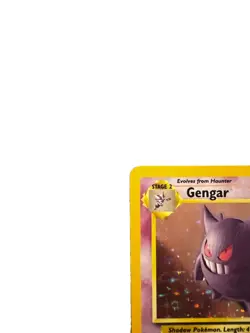 Pokemon TCG Gengar 5/62 Fossil Holo Rare 80 HP English 1999 WotC - Image 3