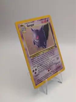 Pokemon Gengar Holo 5/62 Fossil WOTC Vintage 1999 - Rare Holofoil MP - Image 2