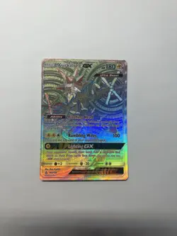 Pokemon Xurkitree GX TCG Secret Rare Ultra Prism Card 160/156 NM/M - Image 1