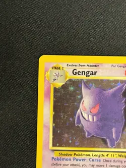 Pokemon TCG Gengar Fossil Holo Rare Unlimited 5/62 80 HP 1999 English WOTC - Image 2