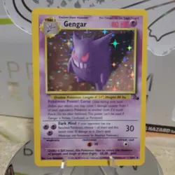 Pokemon TCG Gengar Fossil 5/62 Holo 1999-2000 Wizards Base Set - Image 2