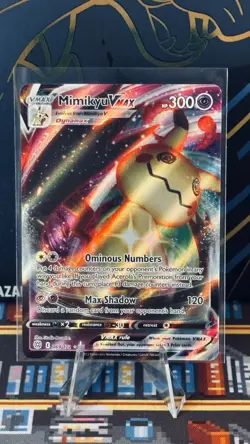 Mimikyu VMAX 069/172 Holo VMAX Rare Brilliant Stars Pokemon Near Mint - Image 1