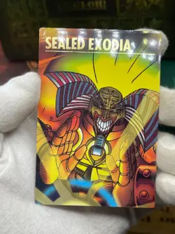 yugioh Exodia the Forbidden One BANDAI duel scene vintage card 90s 02 - Image 2