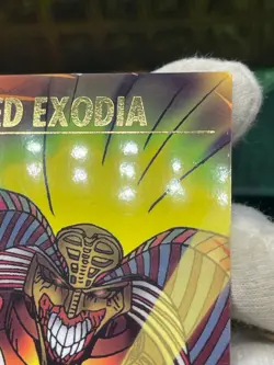 yugioh Exodia the Forbidden One BANDAI duel scene vintage card 90s 02 - Image 4