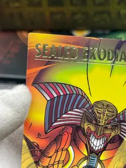 yugioh Exodia the Forbidden One BANDAI duel scene vintage card 90s 02 - Image 5