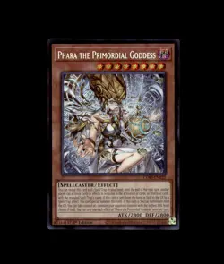 Phara the Primordial Goddess (Secret Rare) CORI-EN022 Yu-Gi-Oh 1st Edition NM - Image 1