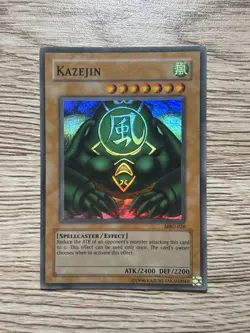 Yu-Gi-Oh! Konami Kazejin MRD-026 Metal Raiders Super Rare Holo Unlimited - Image 1