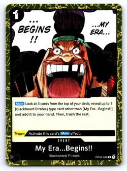 My Era...Begins!! OP09-096 Rare | Emperors in the New World One Piece NM - Image 1
