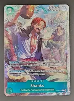 ONE PEICE - Shanks OP14-027 Alt Art - Image 1