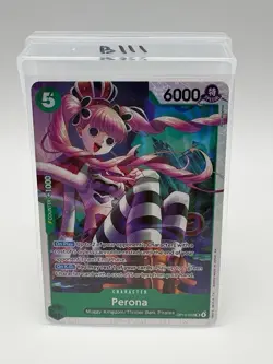 One Piece CCG Perona The Azure Sea's Seven SR Foil OP14-033 NM - Image 1