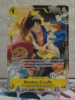 Bandai Monkey D. Luffy promo card OP10-111 OP-PR - Image 1